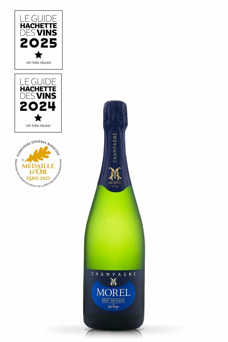 Champagne Morel Brut Réserve Demi bouteille