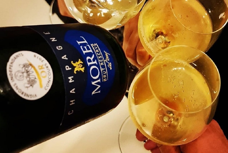 Champagne Morel Champagne glasses